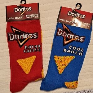 Doritos Crew Socks Set - Red and Blue